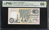 Egypt 50 Piastres 1981-1983 P 55 b Gem UNC PMG 66 EPQ