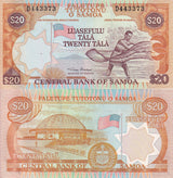 Western Samoa 20 Tala 2002 P 35 a UNC