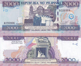 Philippines 2000 Piso 2001 Commemorative Centennial P 189 UNC With Folder