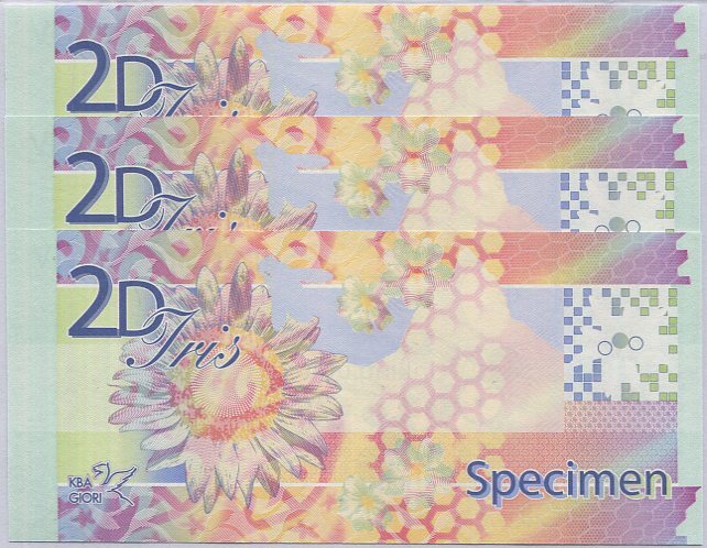 TEST NOTE KBA GIORI Super Simultan 2D-IRIS Small Size SPECIMEN Lot 3 P ...