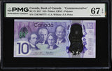 Canada 10 Dollars 2017 P 112 789-7777 Commemorative Superb Gem UNC PMG 67 EPQ
