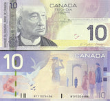 Canada 10 Dollars 2005/2005 P 102Ab Sign Jenkins & Dodge AUnc