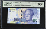 South Africa 100 Rands 2018 Commemorative P 146 Superb Gem UNC PMG 68 EPQ TOP