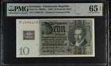 Germany 10 Deutsche Mark 1948 P 4 a Gem UNC PMG 65 EPQ