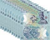 Brunei 1 Ringgit 2016 P 35 LOT 10 UNC
