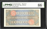 Czechoslovakia 50 Korun 1922/2022 P 16rp Gem UNC PMG 66 EPQ TOP POP