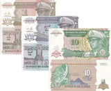 Zaire Set 3 Pcs 1 5 10 Nouveaux Makuta 1993 P 47 48 49 UNC