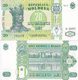 Moldova 20 Lei 2013 P 13 j UNC
