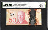Canada 50 Dollars 2012 P 109 c Wilkins Macklem Superb Gem UNC PMG 68 EPQ
