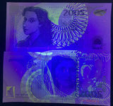 Serbia Test Note 2005 Specimen Barilli Paper Milena Pavlovic