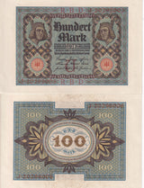 Germany 100 Mark 1920 P 69 AU-UNC