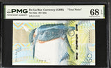 TEST NOTE DE LA RUE 50 Fifty Kingfisher 111111 Superb Gem UNC PMG 68 EPQ