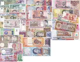 World Notes Collectible Lot Set 60 Pcs different notes ALL UNC