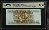 Brazil 200 cruzeiros ND 1984 P 199 b Superb Gem UNC PMG 68 EPQ
