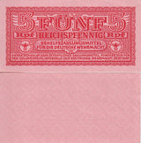 Germany 5 Reichsmark Military 1942 P M33 AUnc