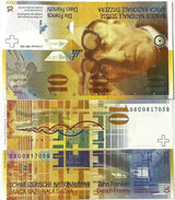 Switzerland 10 Franken 2008 P 67 c Sign Raggenbass & Jordan UNC