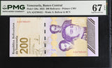 Venezuela 200 Bolivares Digitales 2023 P 120 a Superb Gem UNC PMG 67 EPQ