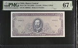 Chile 1 Escudos ND 1964 P 136 Superb Gem UNC PMG 67 EPQ