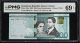 Dominican Republic 500 Pesos 2022 P 192 e Superb Gem UNC PMG 69 EPQ TOP POP