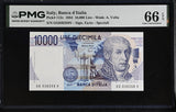 Italy 10000 Lire 1984 P 112 c Fazio & Speziali Gem UNC PMG 66 EPQ