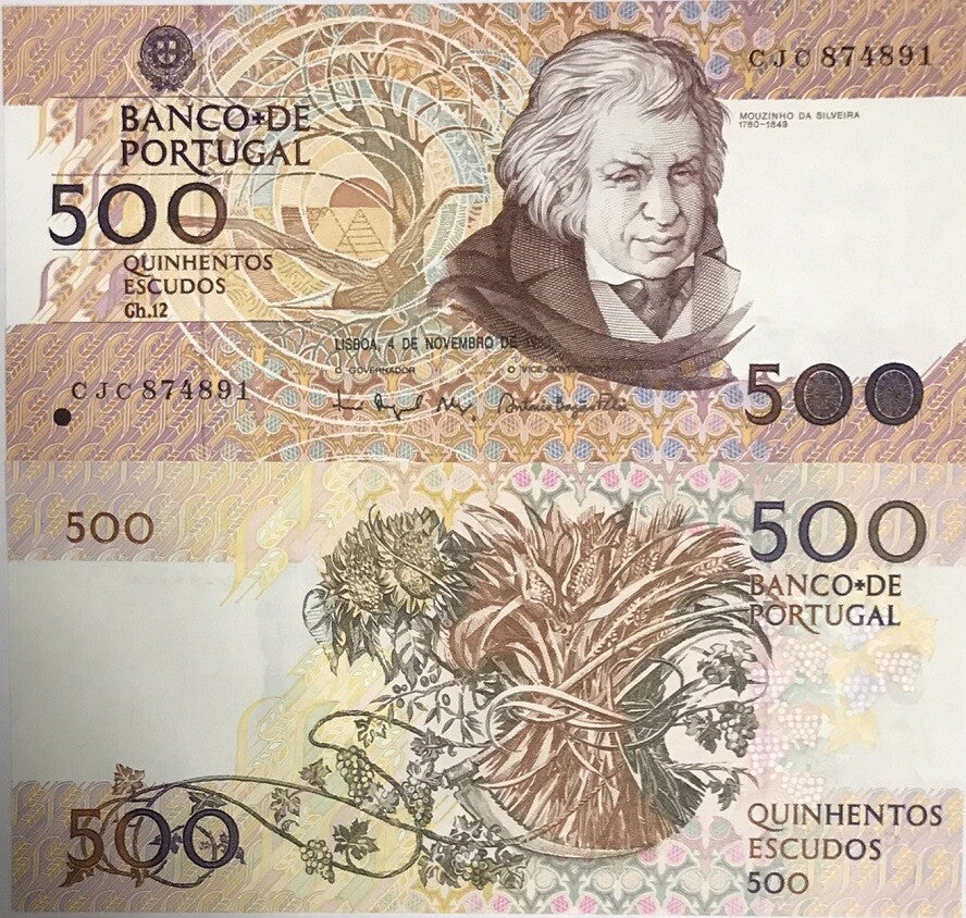 Portugal 500 Escudos 1993 P 180 f AUnc
