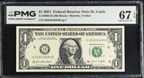 United States 1 Dollar Usa 2021 P 549 H St.Louis Superb Gem UNC PMG 67 EPQ