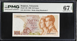 Belgium 50 Francs 1966 P 139 Superb Gem UNC PMG 67 EPQ