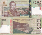 Haiti 500 Gourde 2023 / 2026 Bicentennial P 277 New Date UNC