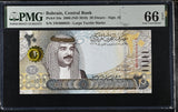 Bahrain 20 Dinars 2006 ND 2016 P 34 a LOW 2 Digit # 58 Gem UNC PMG 66 EPQ