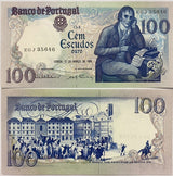 Portugal 100 Escudos 1985 P 178 d AUnc
