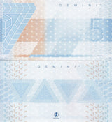 TEST NOTE Gemini 5 Units DE LA RUE Blue UNC