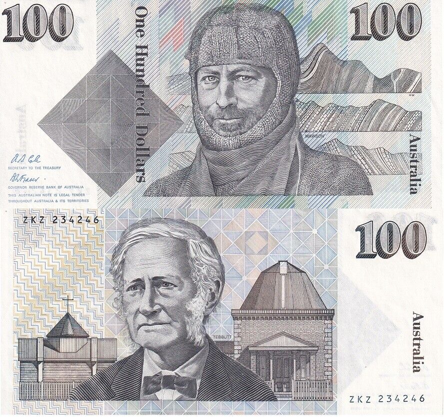 Australia 100 Dollars 1992 P 48 d AU-UNC