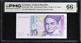 Germany Federal Republic 10 Mark 1991 P 38 b Gem UNC PMG 66 EPQ