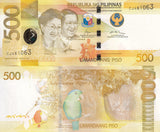 Philippines 500 Piso 2024 P 234 UNC Without Blind Mark