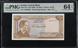 Jordan 1/2 Dinar ND 1959 P 13 c Choice UNC PMG 64 EPQ