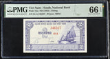 South Vietnam 2 Dong ND 1955 P 12 a Gem UNC PMG 66 EPQ