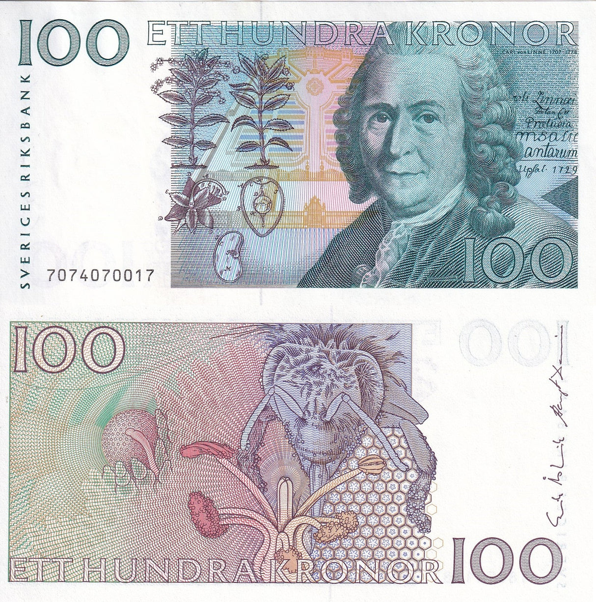 Sweden 100 Kronor 1986 P 57 a UNC