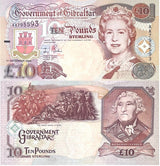Gibraltar 10 Pounds 2006 P 32 a QEII Great Siege 1779-1783, General Eliott UNC