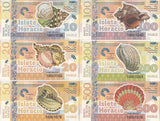 Island Horatio Set 6 10 20 50 100 200 500 Ekuele 2016 Shellfish Scallop Fantasy