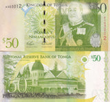 Tonga 50 Pa'anga ND 2008 (2009) P 42 UNC
