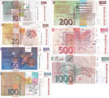 Slovenia Set 7 UNC 10 20 50 - 500 1000 Tolajev 1992 2005 P 11 12 13 15 16 31 32