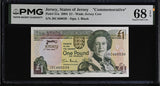 Jersey 1 Pound 2004 Commemorative QE II P 31 a Superb Gem UNC PMG 68 EPQ TOP POP