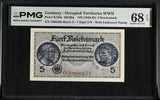 Germany 5 Reichsmark ND 1940-1945 P R138 a Superb Gem UNC PMG 68 EPQ