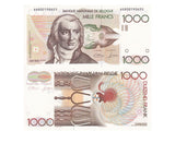 Belgium 1000 Francs ND 1980-1996 P 144 UNC