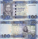 South Sudan 100 Pounds 2017 P 15 c UNC