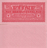Germany 5 Reichsmark Military 1942 P M33 AUnc