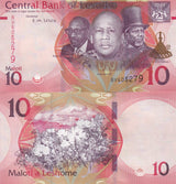 Lesotho 10 Maloti 2024 2025 P New Hybrid UNC