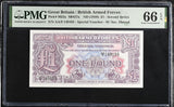 Great Britain 1 Pound ND 1948 P M22 a Gem UNC PMG 66 EPQ