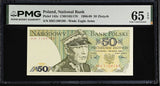Poland 50 Zlotych 1988 P 142 c Gem UNC PMG 65 EPQ