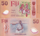 Fiji SET 5 UNC 5 10 20 50 100 Dollars 2026 2025 P NEW Polymer Design